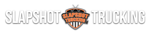 Trucking Ajax - Slapshot Trucking Logo